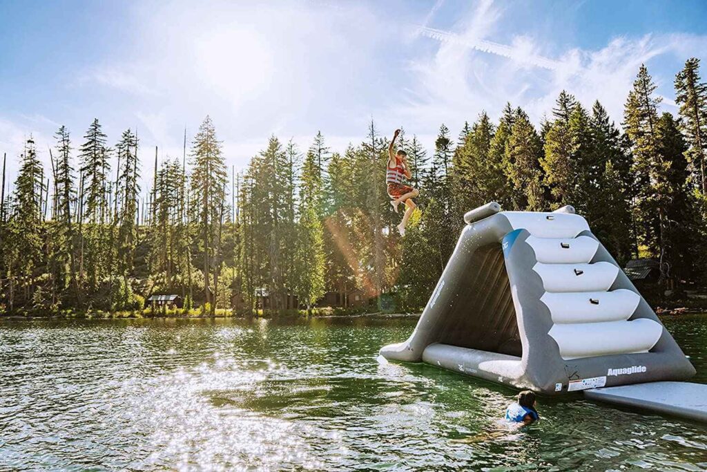 Inflatable Dock Slide