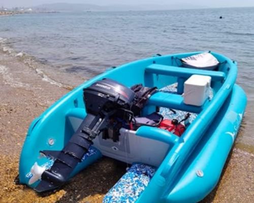Heavy Duty Inflatable Boat With Motor