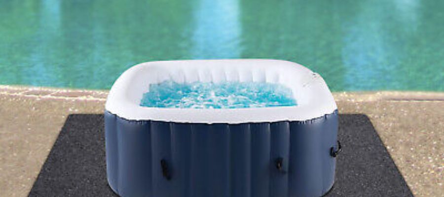 What To Put Under Inflatable Hot Tub