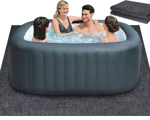 Protecting the Surface of Inflatable hot tub