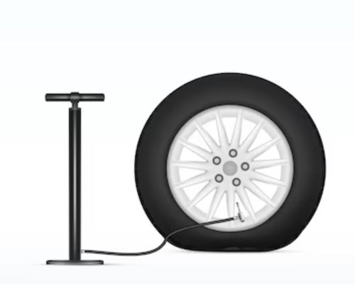 Can You Inflate Car Tire With Bicycle Pump