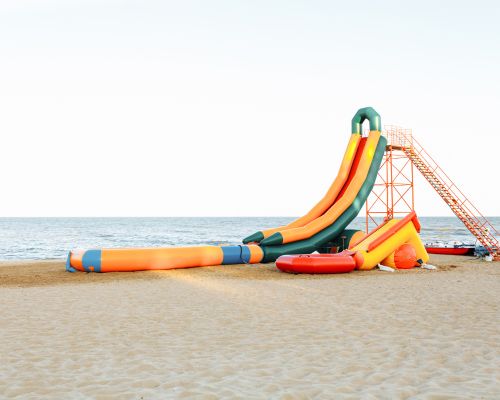 22 FT Inflatable Water Slide